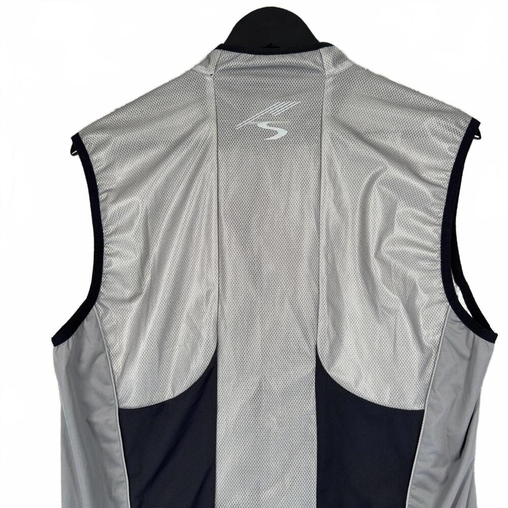 Showers Pass Adult Lightweight Gray Cycling Vest, Extra Large Reflective - Picture 8 of 9